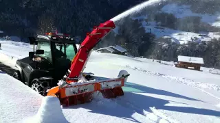 Schneefräsen mit Aebi TT 211 #landwirt100k