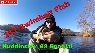 First Fish on the Huddleston Swimbait (68 Special ROF 5)