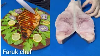Sword cutlet heart Faruk chef