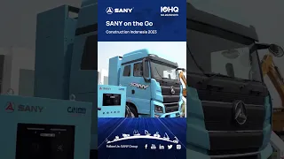 SANY in the Construction Indonesia 2023 #sany