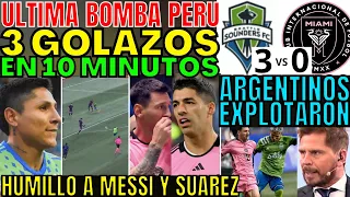 UNA LOCURA RAÚL RUIDIAZ LE ANOTÓ 3 GOLAZOS A MESSI Y A SUÁREZ EN 10 MINUTOS LOS HUMILLÓ SORPRENDE