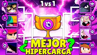 ¿CUÁL es LA MEJOR HIPERCARGA en BRAWL STARS?