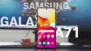 TEST du GALAXY A71, l'alternative à ne pas sous estimer