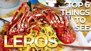 TOP 6 Things to See in Leros - Greece - FOOD and DRINKS