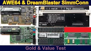 Sound Blaster AWE64 & DreamBlaster SimmConn - test