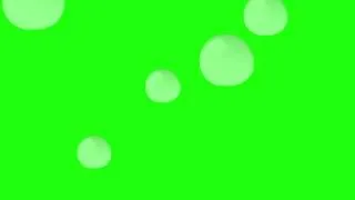 Soap Bubble - Green Screen Animation