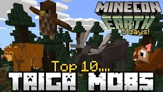 Minecraft - TOP 10 TAIGA MOBS [ Minecon Vote ] MCPE / Xbox / Bedrock / Java