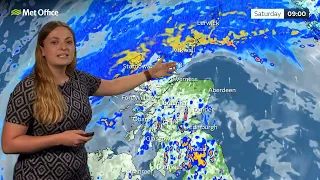14/07/23 – Heavy rain and showers – Scotland  Weather Forecast UK – Met Office Weather