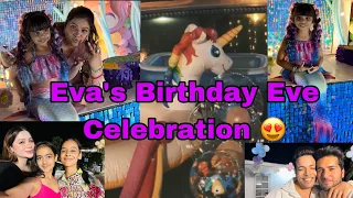 Eva’a Birthday Eve celebration| Eva bani Mermaid| Fun with Homies 😍 #familyvlog #poolparty #birthday