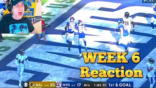 VNiceTV Reacts To New York Giants vs. Baltimore Ravens | 2022 Week 6 Highlights!