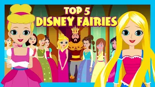 Top 5 Disney Fairies | Fairy Tales For Kids| Fairy Tales In English | Tia & Tofu Storytelling