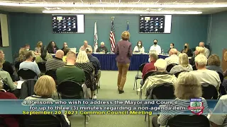 City Council Meeting - September 20, 2021 PART 1