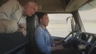 Jean-Claude Van Damme in Volvo Trucks' THE EPIC SPLIT