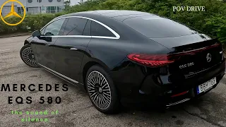 MERCEDES EQS 580 4MATIC | FULL TOUR & DRIVE | 0-100 km/h | TOP SPEED DRIVE