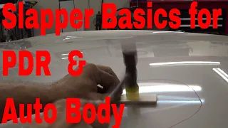 Basic PDR and Auto Body Slapper Use ... Demo & Theory