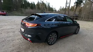 Kia Proceed GT 2022 [1.6 T-GDI 204KM 7DCT] na Kaszubach | jazda testowa | TEST PL| PRezentacja PL|4K