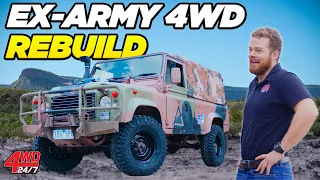 ICONIC LAND ROVER PERENTIE Restored & Built Cape York ready!