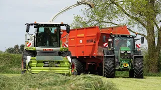 Grass Silage | Claas Jaguar 960 | John Deere 6215R + John Deere 7530 | Werklust WG 18E |  Verdurmen