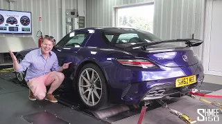 BIG GAINS! My Tuned RENNtech R1 SLS Black Series on the Dyno