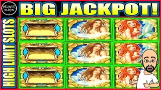 I Retriggered & Landed a BIG JACKPOT! Mystical Mermaid High Limit Slot Machine