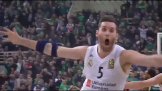 Rudy Fernandez buzzer beater (Panathinaikos-Real Madrid: 73-74)