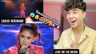 Sarah Geronimo sings 'Love On The Brain' - LIVE on ASAP | REACTION