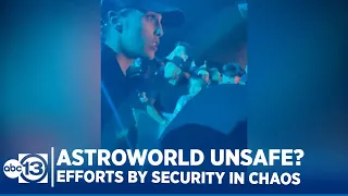 Questions about how security handled Astroworld Festival tragedy