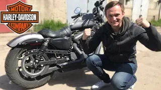 Купил Harley Davidson Iron 883 на copart. Еду  на открытие Мотосезона  в Одессе 2019