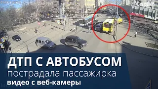 Пассажирку автобуса увезла реанимация