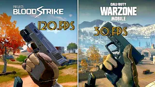 Warzone mobile VS Blood Strike.... HD 4K 60.FPS