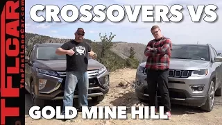 2018 Jeep Compass vs Mitsubishi Eclipse Cross vs Gold Mine Hill Off-Road Review