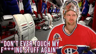 DO NOT Touch Patrick Roy's Equipment....EVER