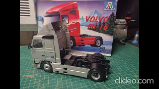 Italeri 1/24th Scale Volvo FH-16 Cabover Tractor Built November 2021