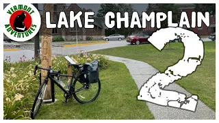 Cycling Lake Champlain - Cumberland Bay State Park to Swanton Vermont
