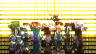 [MMD] Gangnam Style PSY Minecraft