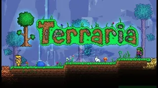 Terraria  Episode 1 - Surviving the First Night (no commentary, longplay)