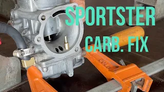 How To, Harley Davidson Carb  Fix.