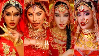 Asoka Bribal Makeup Trend “Indian Makeup Trend From World” Trend Biến Hình Ấn Độ🧕|| Thank Official