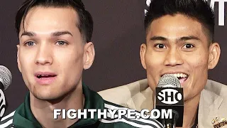 BRANDON FIGUEROA VS. MARK MAGSAYO "KNOCKDOWN" FINAL PRESS CONFERENCE & FACE OFF