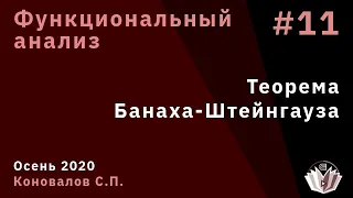 Функциональный анализ 11. Теорема Банаха-Штейнгауза