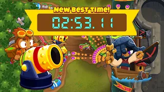 BTD6 Race Tutorial "Top 5 Percent" in 2:53