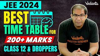 Perfect Timetable for JEE Mains 2024 | Get 99%ile in 1st Attempt | Start Fresh Today |Vinay Shur Sir