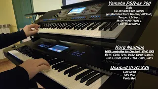 Words (Don't Come Easy), F.R. David - instrumental - Yamaha PSR-sx 700, Korg Nautilus, Dexibell SX8