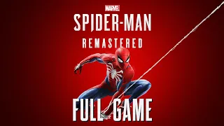 SPIDER-MAN Remastered PS5 Gameplay Walkthrough FULL GAME 4K 60FPS  No Commentary