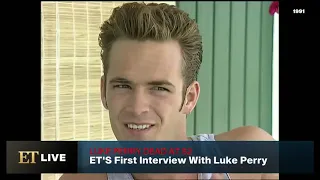 Luke Perry was destined to be a star from the very start