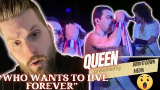 QUEEN “WHO WANTS TO LIVE FOREVER”  (LIVE AT WEMBLEY) REACTION