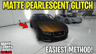 *NEW* HOW TO PUT MATTE PEARLESCENT ON ANY CAR IN GTA 5 ONLINE 2023 (SOLO MATTE PEARLESCENT GLITCH)