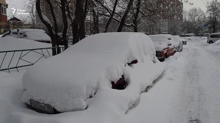Снегопад в Москве. Последствия
