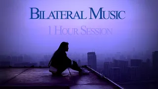 🎧 Relaxing Bilateral Music with Rain | 1 HR Session | Stress & Anxiety Relief | Peaceful, Calm Piano