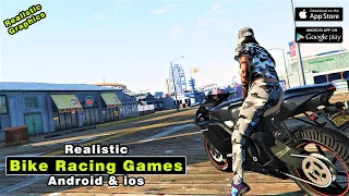 Top 5 Realistic Bike Racing Games For Android ios 2021 | Part 5